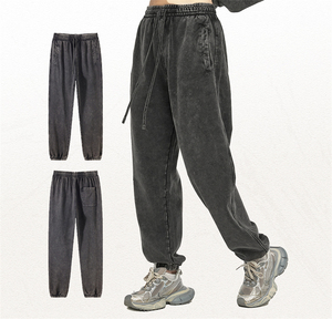 Wholesale Unisex Tracksuit Custom Cotton French Terry Regular Fit Men's <b>Oversized</b> <b>Sweatpants</b> Casual Anti-Pilling Anti-Wrinkle - Product Image 6