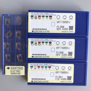 Plaquettes de coupe en carbure Sumitomos AOMT11T308PEER-G ACU2500 pour machines-outils CNC, outils de tournage, plaquettes en tungstène, originales en stock - Product Image 5