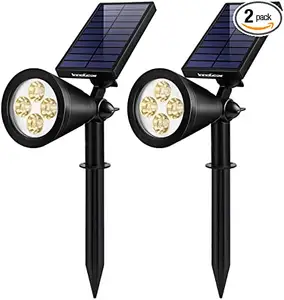 Solar Outdoor Light Wasserdichtes Spot licht Garten Landschafts beleuchtung Wand Automatisch On Off Passage Garden