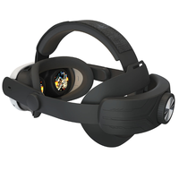 Courroie de tête multicolore pour casque Meta Quest3 VR Courroie de tête réglable Bande de tête