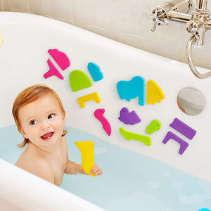 Jouets <span class=keywords><strong>de</strong></span> <span class=keywords><strong>bain</strong></span> personnalisés pour bébés, en <span class=keywords><strong>mousse</strong></span>, pour enfants, ensemble <span class=keywords><strong>de</strong></span> baignoire, apprentissage <span class=keywords><strong>de</strong></span> l'alphabet, Eva, écologique, pièces - Product Image 6