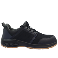 Bottes de travail confortables AOXIANG avec embout en acier, anti-perforation, antistatiques, tige en maille respirante, semelle intermédiaire en plaque d'acier, idéales pour l'usine