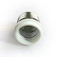 Convertisseur E40 vers E27, support de lampe LED, adaptateur d'ampoule, douille à vis E27 vers E40, support de lampe blanc