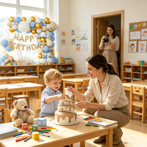 Kit Palloncini Buon <span class=keywords><strong>Compleanno</strong></span> per Bambini, Accessori Decorativi per Sfondo Festa di <span class=keywords><strong>Compleanno</strong></span> per Ragazzi e Ragazze, Primo <span class=keywords><strong>Anno</strong></span> del Bambino - Product Image 3