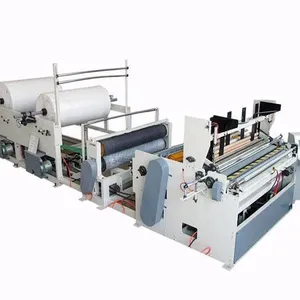 Toilet Paper Progressing Machine Roller Typer Paper Slitting and Rewinding For Small Toilet Paper Making Machine Price