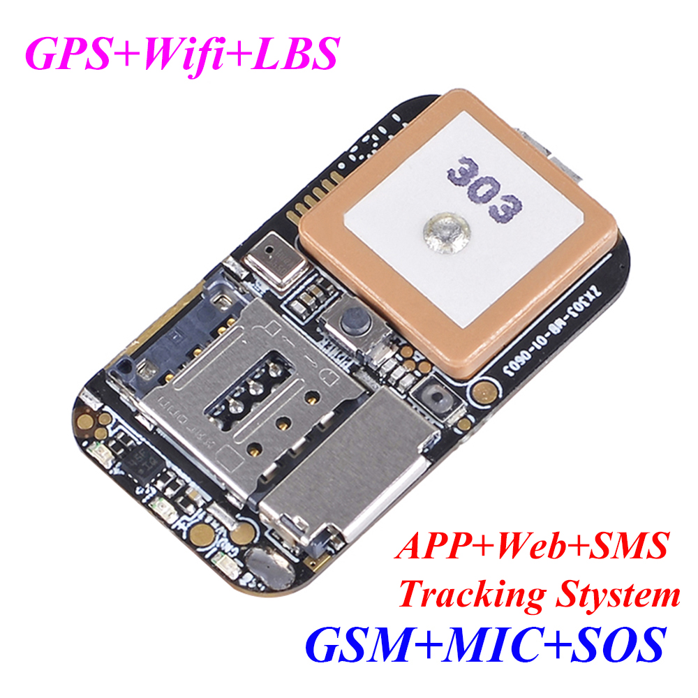 ZX303 GPS Tracking Device - Mini Tracker with SOS Button