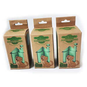 Bolsas de caca de perro biodegradables ecológicas, plástico sostenible y EPI para uso en exteriores con gatos y otros animales - Product Image 6