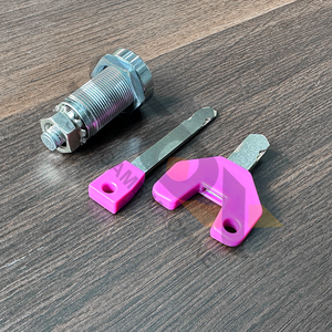 Serrure à came à cylindre rond <span class=keywords><strong>tubulaire</strong></span> en alliage de zinc et acier inoxydable durable Super poussoir pour distributeurs automatiques Langue espagnole - Product Image 3