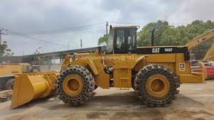 Chargeuse sur pneus Caterpillar 966F d'occasion fabriquée au Japon, chargeuse frontale avec moteur Caterpillar, transmission 4x4, capacité de 7 tonnes, à vendre - Product Image 3