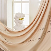 YCSP Ensemble de Literie de Luxe 4 Pièces en Gros, Couleur Rose Pêche Glacée, 100% Coton Supérieur à Fibres Longues, Drap de Lit Doux, Housse de Couette et Taies d'Oreiller