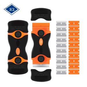 Multi-purpose Metal Plastic Single Double Edge Razor Blade Glue Scraper Tool Set