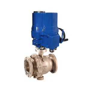 Vanne à bille à bride à commande électrique COVNA pour un contrôle précis du débit de fluide dans les applications industrielles - Product Image 2