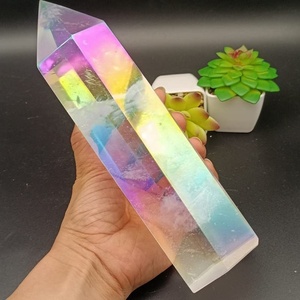 Bán Buôn Trắng Pha Lê Cột Trắng Luyện Chữa Bệnh Tháp Phong Thủy Phong Cách Đánh Bóng Kỹ Thuật Cho Trang Trí Nội Thất Quà Tặng - Product Image 5