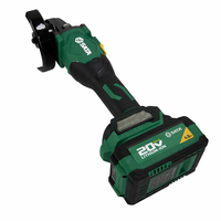 Meuleuse d'angle sans fil industrielle 151091 ChiE Series 20V Lithium-Ion 4 pouces (deux batteries, un chargeur, 6 vitesses variables)
