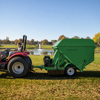 Aspirateur de gazon Rake-O-Vac 57 pouces avec rotor à pointe flexible et grande cuve pour l'entretien des pelouses - Prix de dépôt