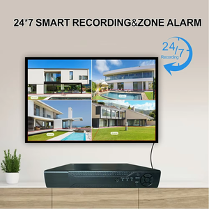 Sistema de Monitoreo Completo TSEye 4CH 2MP 5MP con Cámara CCTV de Alta Definición, DVR AHD XVR, Visión Nocturna a Todo Color y Cable BNC - Product Image 6