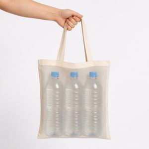 Bolsa de Lona Resistente con Estampado de Leopardo, 22L de Gran Capacidad, 12oz, Opción de Logotipo Personalizado, Asas de Cinta Larga, Reutilizable - Product Image 5