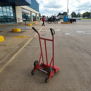 पाउडर कोटिंग ने 6-व्हील हैंड ट्रॉली को बिक्री के लिए अनुकूल बनाया - Product Image 2