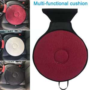 Coussin de siège de voiture rotatif à 360 degrés portable en mousse à mémoire de forme avec oreillers lombaires et coussins de siège pour aide à la mobilité - Product Image 4