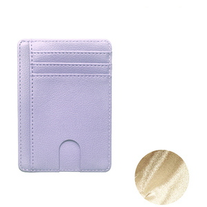 Hombre monederos ultrafino Mini <span class=keywords><strong>banco</strong></span> de negocios tarjetero cartera Simple negro Anti Rfid bloqueo tarjetas cubierta bolsa - Product Image 6