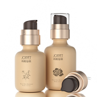 Conception originale moderne Bouteille de sérum de 60ml 40/100/150ml Emballage de soin de la peau mat Bouteille à pompe Emballage de cosmétique nu givré personnalisé