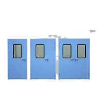 การออกแบบที่ทันสมัยประตูคู่ Gmp ประตูห้องสะอาดโรงพยาบาลเหล็กประตูสวิงอลูมิเนียม