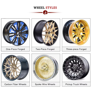 ล้อฟอร์จสองชิ้น FHJ Custom Deep Dish คาร์บอนไฟเบอร์แท้ ขอบคาร์บอนไฟเบอร์ 5x114.3 5x112 5x110 5x130 - Product Image 4