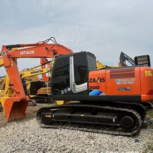 รถขุดตักดินอเนกประสงค์ HITACHI ZX200 มือสอง ปี 2020 บุ้งกี๋ 0.8 เมตร น้ำหนักใช้งาน 20 ตัน เครื่องยนต์ เกียร์ สภาพดี - Product Image 1