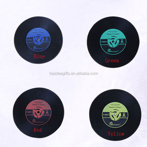 Sous-verre <span class=keywords><strong>cd</strong></span> en pvc souple d'usine solide avec logo imprimé pour promotionnel personnalisé - Product Image 3