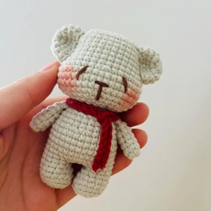 All'ingrosso fatto a mano all'uncinetto orso peluche personalizzato piccolo uncinetto orsacchiotto <span class=keywords><strong>Amigurumi</strong></span> peluche lavorato a maglia giocattolo per Baby Shower regalo - Product Image 4