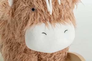 Chaise <span class=keywords><strong>à</strong></span> <span class=keywords><strong>bascule</strong></span> en forme de yak pour enfant, petit <span class=keywords><strong>cheval</strong></span> <span class=keywords><strong>à</strong></span> <span class=keywords><strong>bascule</strong></span>, jouets en peluche doux, pour les tout-petits, nouveauté - Product Image 5