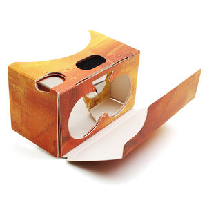 Gafas de realidad Virtual 3D, gafas de realidad Virtual <span class=keywords><strong>VR</strong></span> de cartón, impresión personalizada de <span class=keywords><strong>Google</strong></span> para <span class=keywords><strong>Iphone</strong></span> - Product Image 1