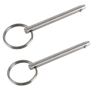 Confezione da 2 316 in acciaio inox Bimini Top Marine Pin a sgancio rapido 1/4 \ "diametro fuori tutto 3 \" lunghezza utilizzabile 2.4 \" - Product Image 2