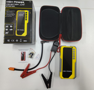 Arrancador de Coches y Camiones con Bomba de Aire e Inflador de Neumáticos, 600A, USB-C, Batería de Emergencia Portátil - Product Image 6