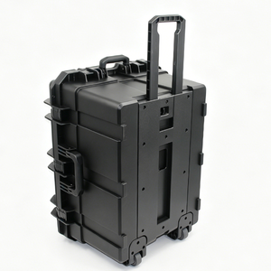 <span class=keywords><strong>Valise</strong></span> de transport rigide antichoc avec roulettes, poignée rétractable, mousse personnalisée, injection PP, étanche - Product Image 4