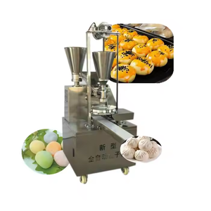 Machine automatique en acier inoxydable pour la fabrication de momos, de petits pains farcis à la vapeur, de boulettes de soupe, de xiaolongbao et de baozi - Product Image 1