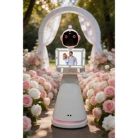 Robot Fotográfico Humanoide AI Amy Plus Compatible con iPad, con Impresión de Autoservicio para Hoteles, Supermercados, Aeropuertos y Estaciones de Tren