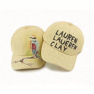 2025 New Summer Straw Baseball Cap Men Women Personalized <b>Sunscreen</b> Sunshade Hat Hand-Painted Graffiti Baseball Cap - Product Image 4