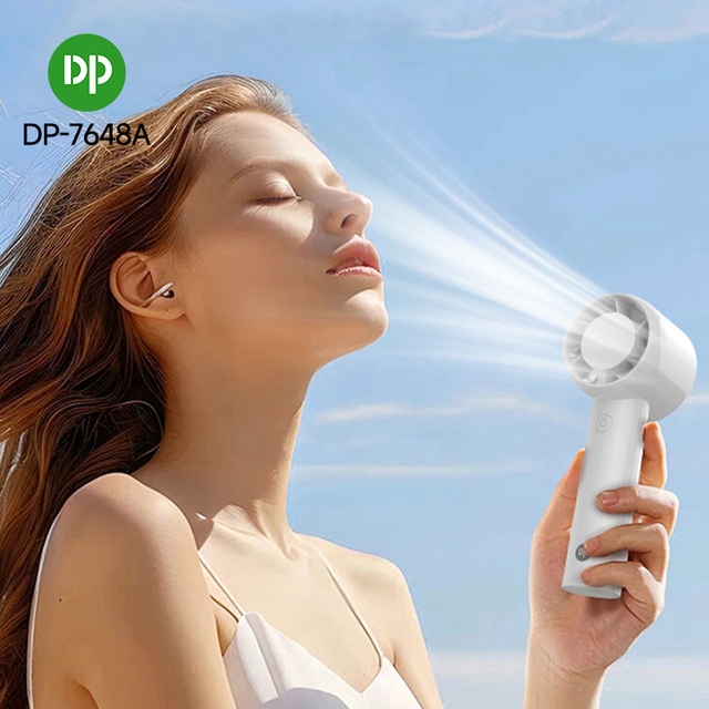 New Design Handheld High Speed Portable Mini Fan Turbo 2000mAh Rechargeable Battery Type-C Fan