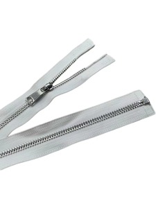 Chất lượng cao tùy chỉnh bạc & đen trắng Close-end dây kéo CuộN <span class=keywords><strong>4</strong></span> #5 #8 # dây kéo kim loại cho quần áo và túi xách - Product Image 6