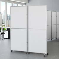 Panneau de séparation de bureau de haute qualité, séparateur de bureau Portable, écran pliant, cloison de séparation de salle de classe d'école sur roues