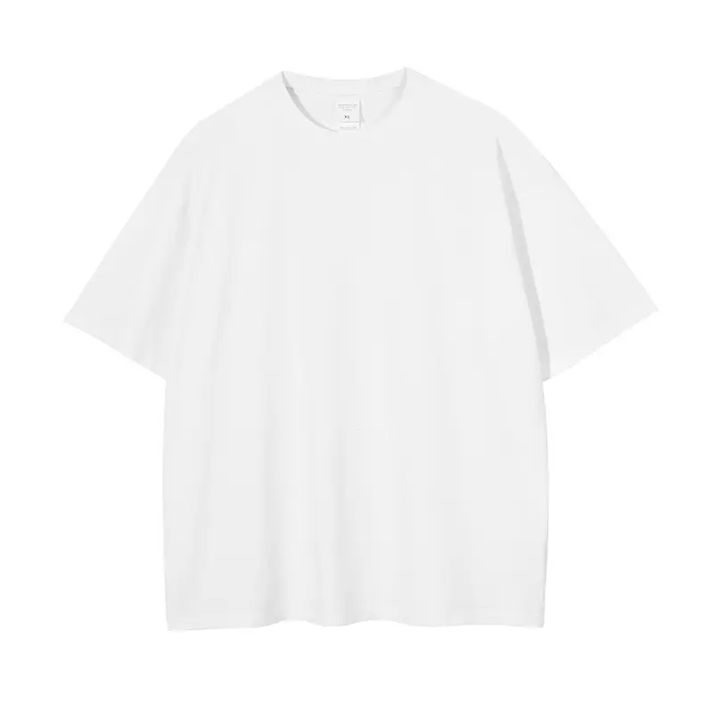 Kualitas Tinggi Kelas Berat Kustom Kasual Kosong Lengan Pendek Terlalu Besar 100% Kapas Vintage Asam Dicuci T Shirt Pria