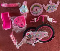 Pink Color Princess 12" 14" 16"18"inch Girls Bicicleta Children s Bicycle Baby Cycle Kids Bike for 5 6 7 8 9 10 Years Girl