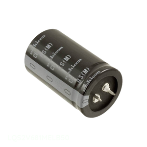 ตัวเก็บประจุแบบมีช่องใส่สารส้ม680 UF 20% 350V คาปาซิเตอร์ th LQS2V681MELB50 680 uF ของแท้ - Product Image 1