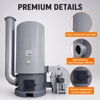 LRF 200 SCII 2000000kcal/h Supergrote SCII biomassa droogoven met hetelucht voor drooginstallaties, centrale verwarming