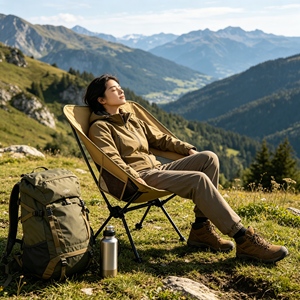 Silla de <span class=keywords><strong>Camping</strong></span> de Color Moderno Directo de Fábrica, <span class=keywords><strong>Hermosa</strong></span> Silla de <span class=keywords><strong>Camping</strong></span> Portátil de Tela Oxford para Exteriores - Product Image 4