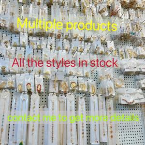 JML all'ingrosso 14K placcato in oro vergine maria collana di zirconi cubici regolabile a maglia cubana catena <span class=keywords><strong>San</strong></span> Judas fatta in ottone Christian - Product Image 6