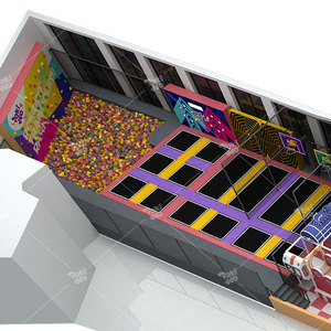 Centro de entretenimiento familiar Pokiddo, trampolines para niños y adultos, parques infantiles para interiores, parque de atracciones, toboganes de cuerno, pozo de bolas - Product Image 5