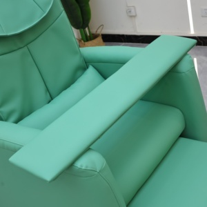 อุปกรณ์ร้านทำเล็บหนังสีเขียวทันสมัย เก้าอี้นวด<span class=keywords><strong>เท้า</strong></span>สำหรับทำ<span class=keywords><strong>เล็บ</strong></span>มือและ<span class=keywords><strong>เล็บ</strong></span><span class=keywords><strong>เท้า</strong></span>สุดหรู พร้อมระบบนวดและปั๊มเจ็ท - Product Image 4