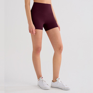 YBO-SFK01 Bán Buôn Tùy Chỉnh Yoga Quần Short Của Phụ Nữ Cát Thoải Mái Cao Eo Hip Nâng Chạy Phòng Tập Thể Dục Quần Short Thể Thao Đi Xe Đạp Quần Short - Product Image 2